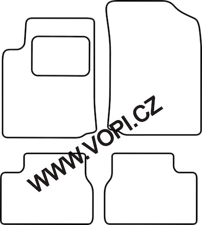 Autokoberce Citroen C3 03/2002 - 11/2009 Perfectfit (824)